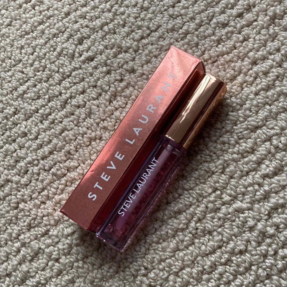 NEW Steve Laurant Lip Oil Gloss Orchid Pink Purple Balm NIB